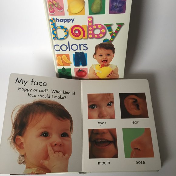 Happy Baby Set of 3 Books: Colors /ABC /Words - Picture 8 of 12